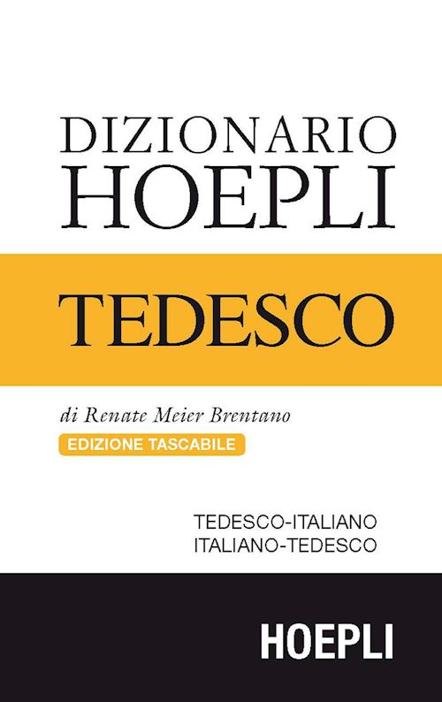 Dizionario Hoepli Tedesco. Edizione tascabile