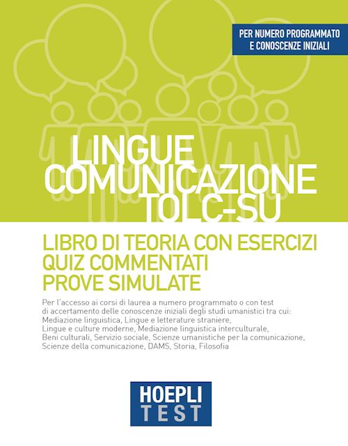 Hoepli Test - Lingue Comunicazione TOLC-SU
