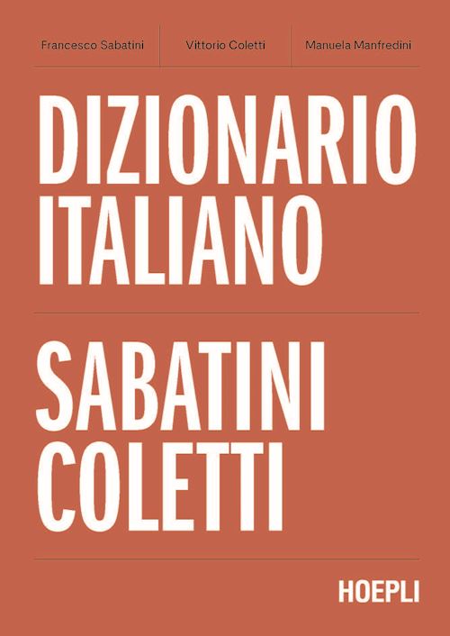 Dizionario Italiano Sabatini Coletti