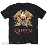  - queen: classic crest (t-shirt unisex tg. 3xl)
