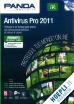  - panda antivirus pro 2011 - rinnovo (3 pcs)