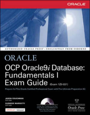 couchman j. marisetti s. - ocp oracle9i database: fundamentals i exam guide