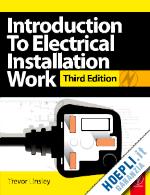 linsley trevor - introduction to electrical installation work
