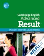  - cambridge english: advanced result: student's book and online practice pack