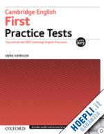  - cambridge english first practice tests: tests with key and audio cd pack