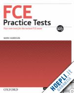 harrison mark - fce practice tests:: practice tests with key and audio cds pack