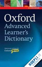 hornby (curatore); turnbull joanna (curatore); lea diana (curatore); parkinson dilys (curatore); phillips patrick (curatore); francis ben (curatore); webb suzanne (curatore); bull victoria (curatore); ashby michael (curatore) - oxford advanced learner's dictionary, 8th edition: paperback with cd-rom (includes oxford iwriter)