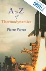 perrot pierre - a to z of thermodynamics