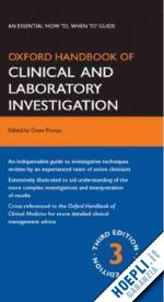 provan drew (curatore) - oxford handbook of clinical and laboratory investigation