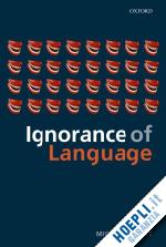 devitt michael - ignorance of language