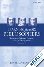 bennett jonathan - learning from six philosophers, volume 1