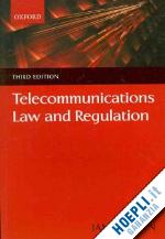 walden ian - telecommunications law and regulation