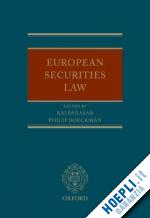 panasar raj; boeckman philip - european securities law