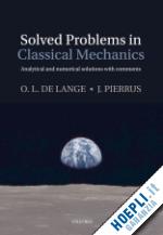 de lange o.l.; pierrus j. - solved problems in classical mechanics