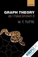 tutte w. t. - graph theory as i have known it