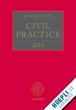 sime prof stuart (curatore); french derek (curatore) - blackstone's civil practice 2014