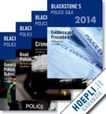 watson john; smart huw - blackstone's police q&a: four volume pack 2014