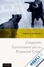 bainbridge stephen m. - corporate governance after the financial crisis