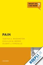 washington tabitha a.; brown khalilah m.; fanciullo gilbert j. - pain