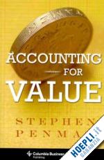 penman stephen - accounting for value