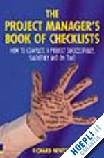 newton richard - the project manager's book for checklist