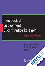 nielsen laura beth (curatore); nelson robert l. (curatore) - handbook of employment discrimination research