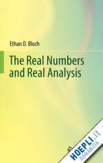 bloch ethan d. - the real numbers and real analysis