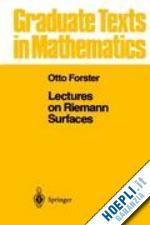 forster otto - lectures on riemann surfaces