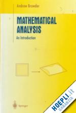 browder andrew - mathematical analysis