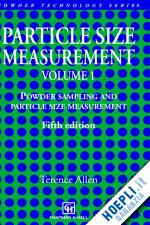 allen terence - particle size measurement