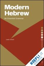 glinert lewis - modern hebrew: an essential grammar
