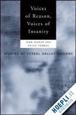 leudar ivan; thomas philip - voices of reason, voices of insanity