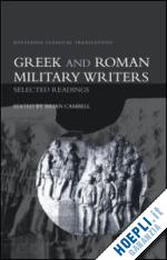 campbell brian - greek and roman military writers