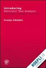 adolphs svenja - introducing electronic text analysis