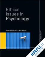 banyard philip; flanagan cara - ethical issues in psychology