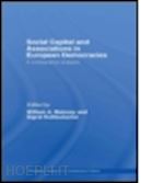 maloney william a. (curatore); rossteutscher sigrid (curatore) - social capital and associations in european democracies