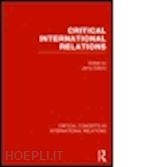 edkins jenny (curatore) - edkins: critical international relations, 4-vol. set