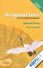 dowie s. - acupuncuture: an aid to differential diagnosis