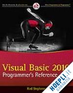 stephens rod - visual basic 2010 programmer's reference