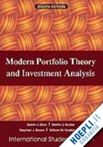 elton edwin j.; gruber martin j.; brown stephen j.; goetzmann william n. - modern portfolio theory and investment analysis