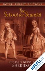 sheridan richard brinsley - the school for scandal