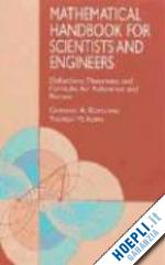 korn granino a.;  korn theresa m. - mathematical handbook for scientists and engineers