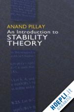 pillay anand - an introduction to stability theory