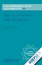 saloff-coste laurent - aspects of sobolev-type inequalities