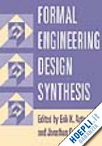 antonsson erik k. (curatore); cagan jonathan (curatore) - formal engineering design synthesis