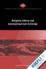 evans malcolm d. - religious liberty and international law in europe