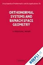 pietsch albrecht; wenzel jörg - orthonormal systems and banach space geometry