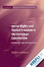 giubboni stefano - social rights and market freedom in the european constitution