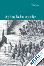 todd janet (curatore) - aphra behn studies