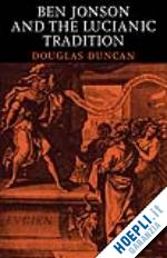 duncan douglas - ben jonson and the lucianic tradition